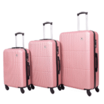 Nomad 3-Piece Hardshell Travel Bags Set with Artisanal Embellishments - Image 2