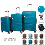 Odyssey 3-Piece Hardshell Travel Bags Set with Textured Finish