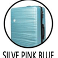 Silver Pink Blue