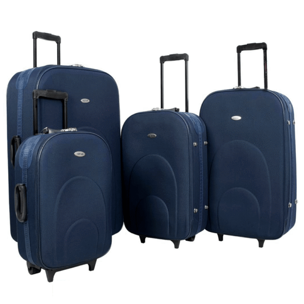 Ultimate Traveler's Soft-Sided 4-Piece Travel Bags Set - Image 2