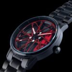 360 ° Rotary Stainless Steel Strap Sport Car Rim Wheel Hub Quartz - Image 6