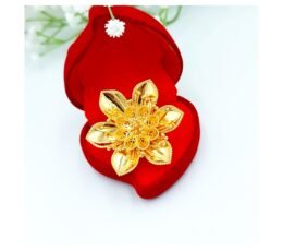 Stars Design Ring - Gold Sparkle