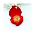 Unique Design Ring - Gold Sparkle