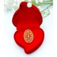 Multi Leaf Design Ring - Gold Sparkle