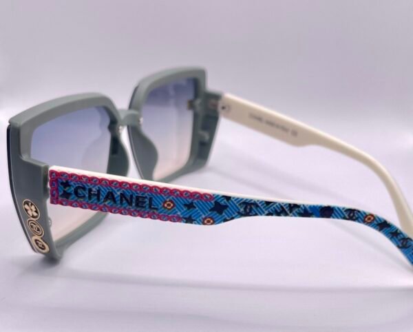 Chanel Teal sunglasses - Image 3