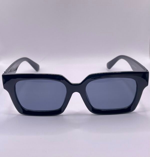 Off-White Full Black Sunglasses - Image 2