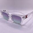 Off-White Transparent Sunglasses