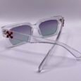 Off-White Transparent Sunglasses