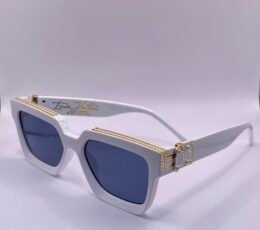 Louis Vuitton White Gold Sunglasses