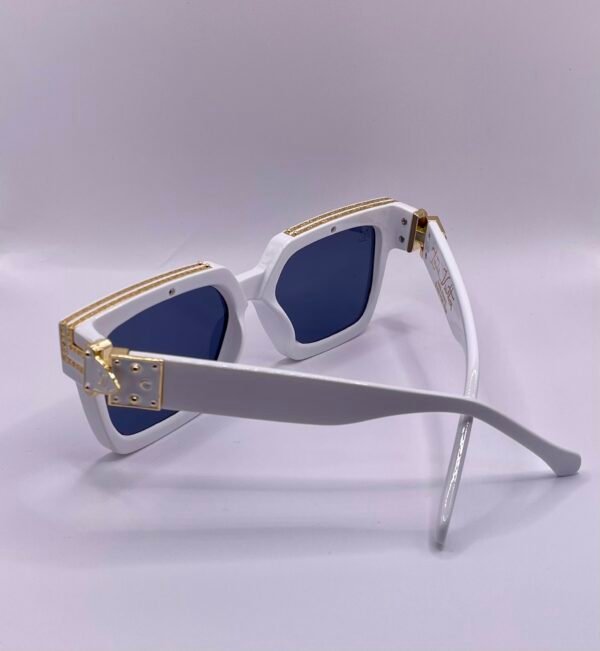 Louis Vuitton White Gold Sunglasses - Image 4