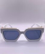 Louis Vuitton White Gold Sunglasses - Image 3
