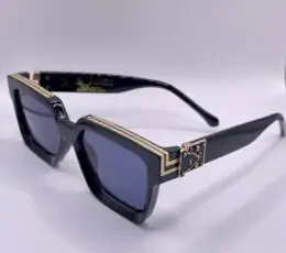 Louis Vuitton Black Gold Sunglasses