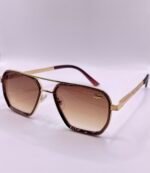 Lacoste Brownie Gold Sunglasses