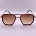 Lacoste Brownie Gold Sunglasses