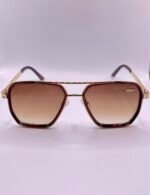 Lacoste Brownie Gold Sunglasses - Image 2