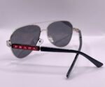 Prada Silver Sunglasses - Image 3