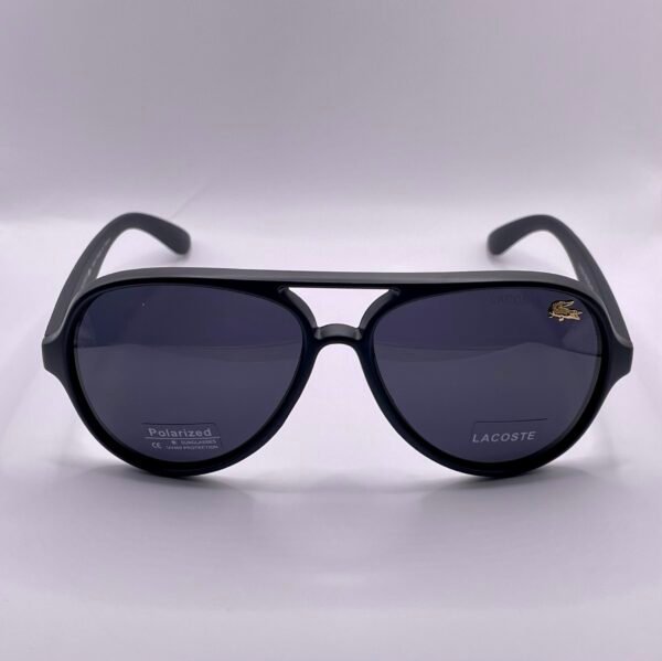 Lacoste Polarized Full Black Sunglasses - Image 2