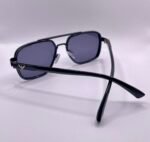 Emporio Armani Full Black Sunglasses - Image 3
