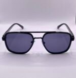 Emporio Armani Full Black Sunglasses - Image 2