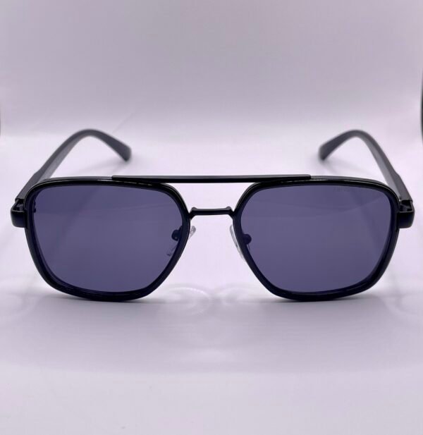 Emporio Armani Full Black Sunglasses - Image 2