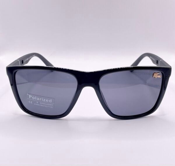 Lacoste Full Black Sunglasses - Image 2