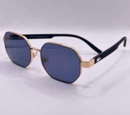Lacoste Gold Black Sunglasses
