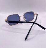 Lacoste Gold Black Sunglasses - Image 3