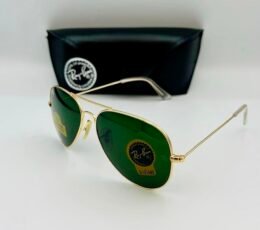 Ray-Ban Green Gold Sunglasses