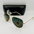 Ray-Ban Green Gold Sunglasses