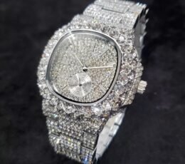 Luxury Iced Bling Out Diamond Watch