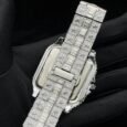 Luxury Arabic Piazza Iced Out Diamond Watch