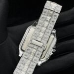 Luxury Arabic Piazza Iced Out Diamond Watch - Image 7
