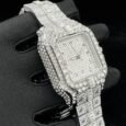 Luxury Arabic Piazza Iced Out Diamond Watch
