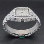 Luxury Arabic Piazza Iced Out Diamond Watch - Image 2