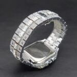 Luxury Arabic Piazza Iced Out Diamond Watch - Image 4