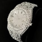 Luxury Iced Out Diamond Watch - Image 3