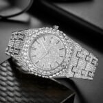 Luxury Iced Out Diamond Watch - Image 5