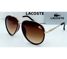 Lacoste Brown Gold Sunglasses