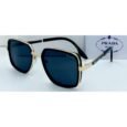 Prada Black Gold Sunglasses