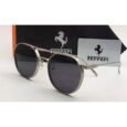Ferrari Silver Black Sunglasses