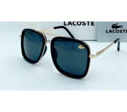 Lacoste Black Gold Sunglasses