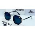 Lacoste Black Silver Sunglasses