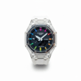 G-Shock 2100 White Rainbow