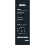 BTS-2025 Wireless Bluetooth Speaker - Image 2
