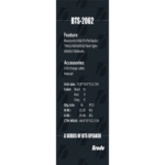 BTS-2062 Wireless Bluetooth Speaker - Image 2