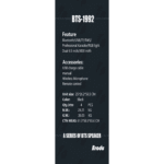 BTS-1992 Wireless Bluetooth Speaker With 2 Microphones - Image 2