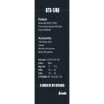 BTS-1740 Wireless Bluetooth Speaker With 2 Microphones - Image 2