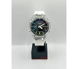 G-Shock 2100 White Rainbow