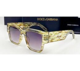 Dolce & Gabbana Yellow Transparent Sunglasses