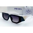 Prada Black-White Sunglasses